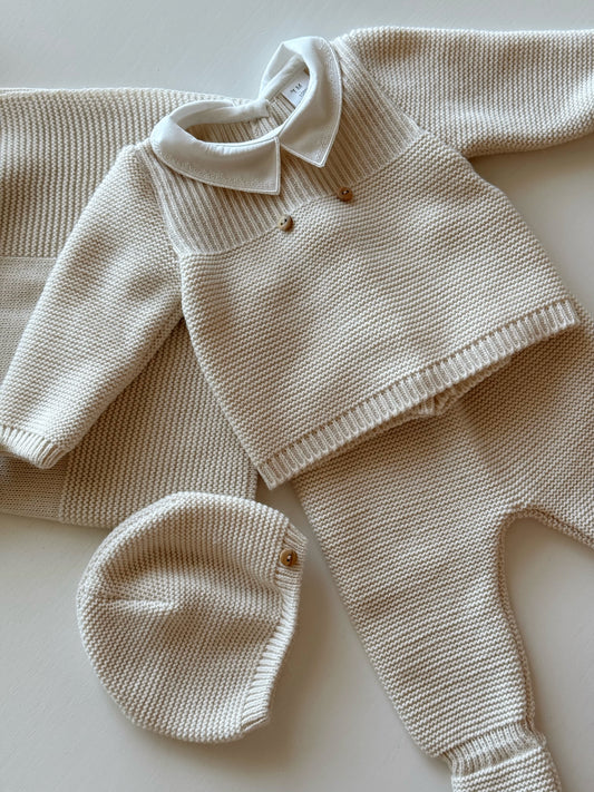 CONJUNTO GOLA E BOTÕES